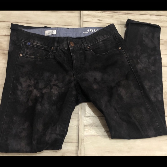 GAP Denim - Gap Distressed Stretch Skinny Jeans 28/6 - A1